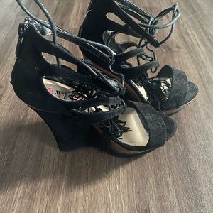 Black heels